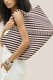 Tasche St. Barths Large Graphic Stripe