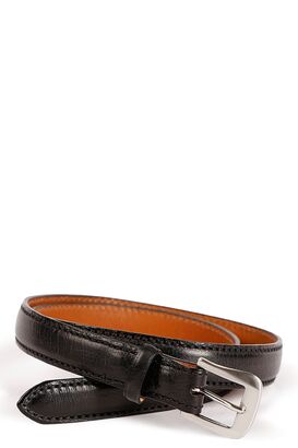 Leather belt