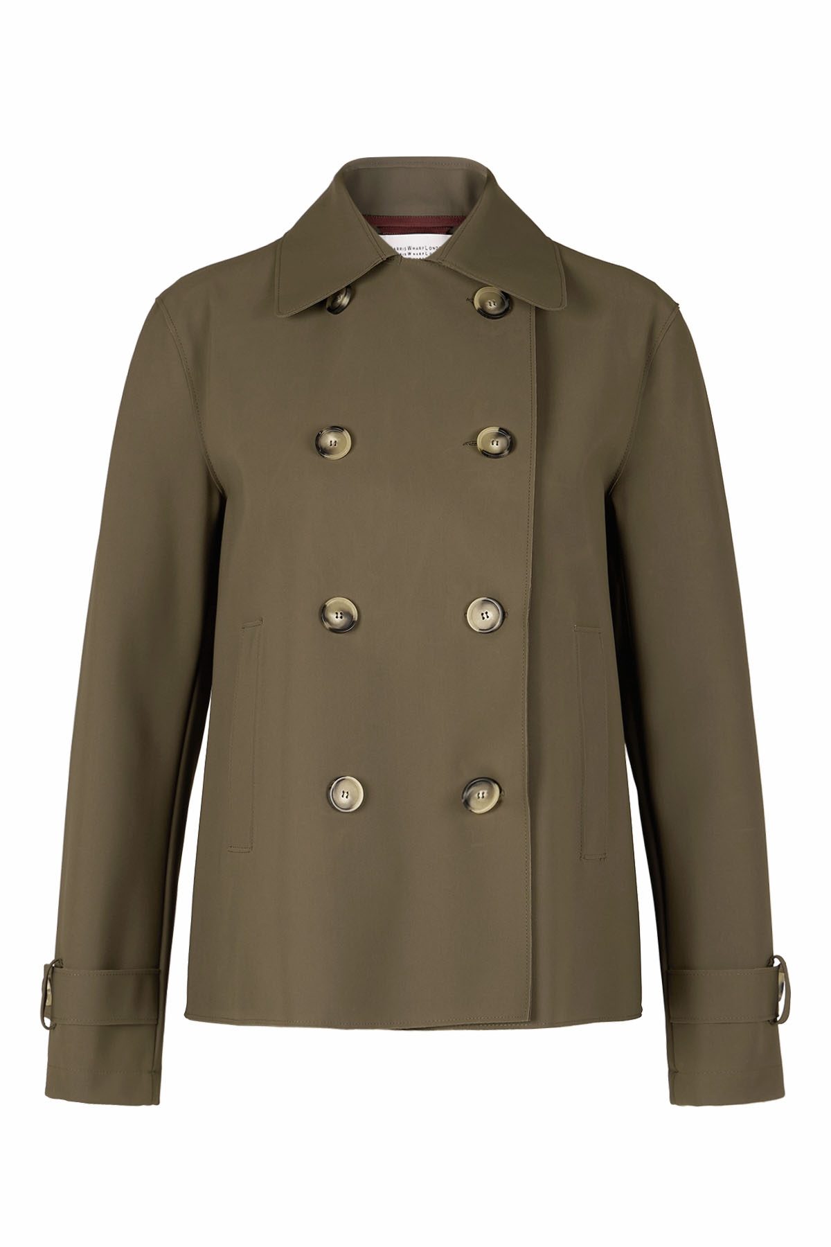 Trench aus Hightec Jersey