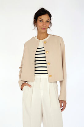 Jacke mit Cashmere 