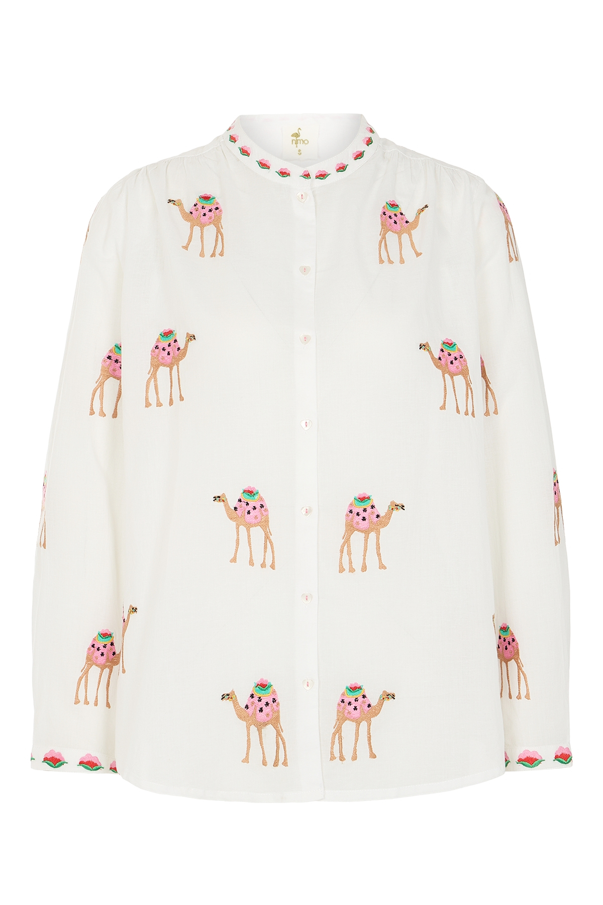 Bluse Columbia aus Baumwolle
