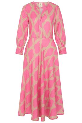 Kleid Azurite aus Leinen