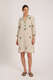 Kleid Sappire aus Leinen