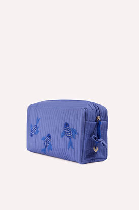 Kosmetiktasche Blue Stripes 