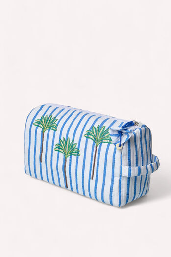 Kosmetiktasche Blue Stripes 