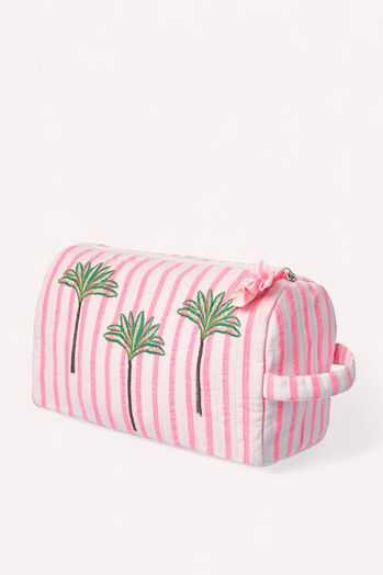 Kosmetiktasche Pink Stripes 