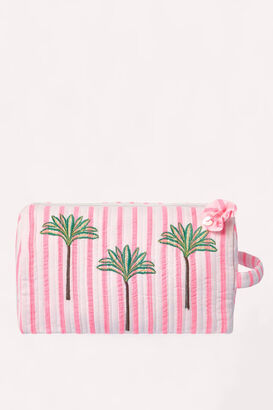 Kosmetiktasche Pink Stripes 