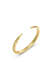 Crest Bangle Gold