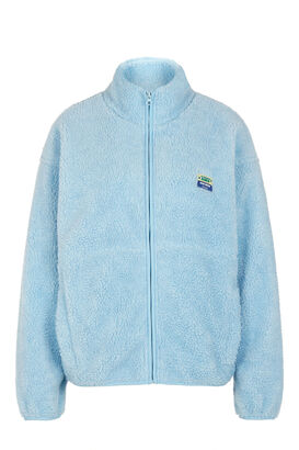 Jacke aus Teddyfleece