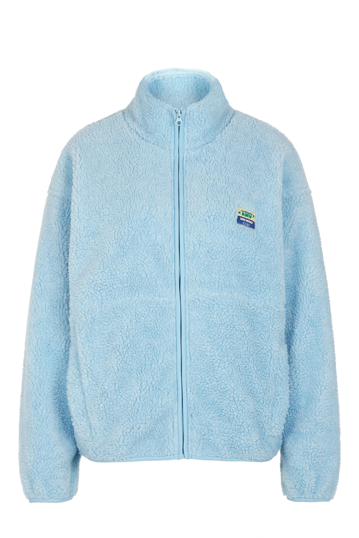 Jacke aus Teddyfleece