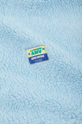 Jacke aus Teddyfleece