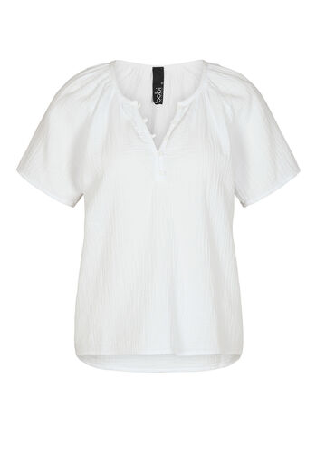 Bluse aus Baumwoll-Musselin