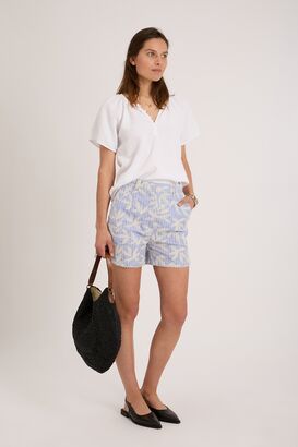 Bluse aus Baumwoll-Musselin