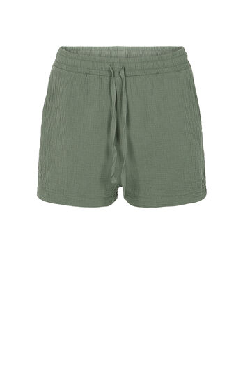Shorts aus Baumwoll Musselin
