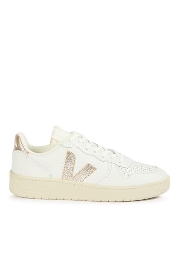 Sneaker V-10 Prime Leather Extra-White Platine