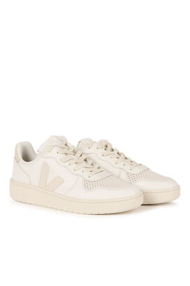 Sneaker V-10 Prime Leather Calcaire 