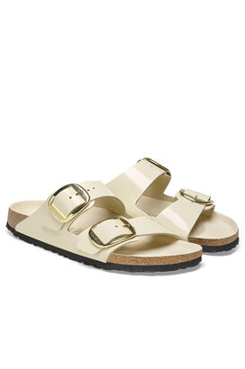Mules Arizona Big Buckle High Shine 