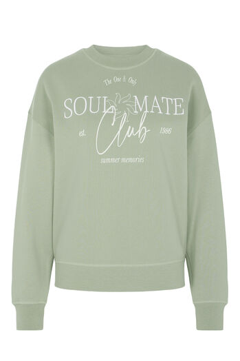 Sweatshirt aus Baumwolle