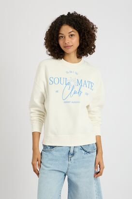 Sweatshirt aus Baumwolle