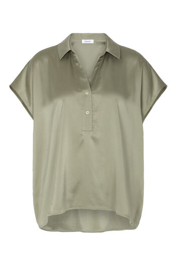 Bluse aus Seidenstretch