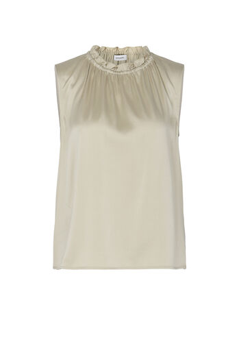 Bluse aus Seidenstretch