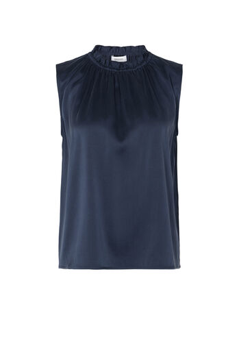Bluse aus Seidenstretch