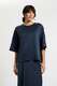 Bluse aus Seidenstretch