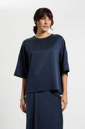Bluse aus Seidenstretch