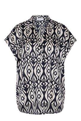 Bluse aus Seidenstretch