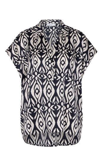Bluse aus Seidenstretch