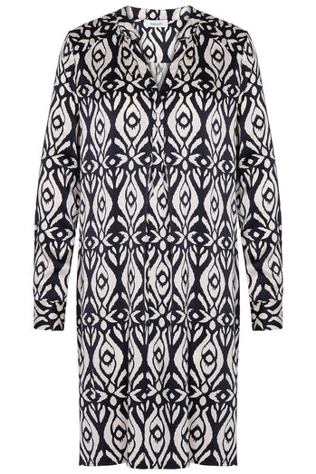 Kleid aus Seidenstretch