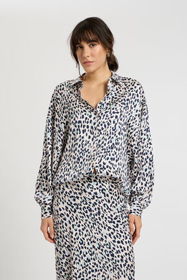 Bluse aus Seidenstretch