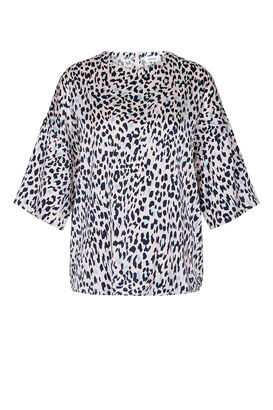 Bluse aus Seidenstretch