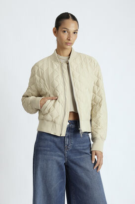 Gesteppte Bomberjacke