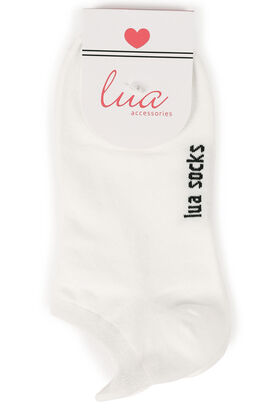 Sneakersocken mit Herz Applikation