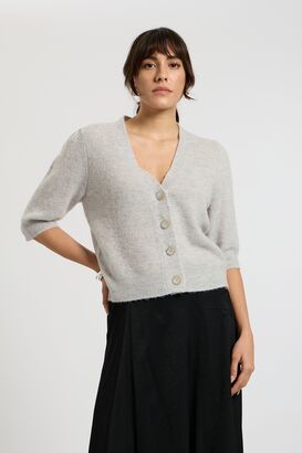 Cardigan mit Baby Alpaka