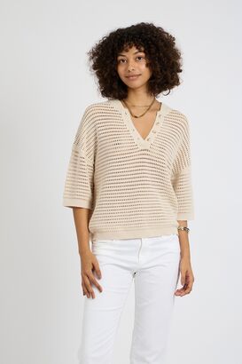 Pullover mit Viskose 