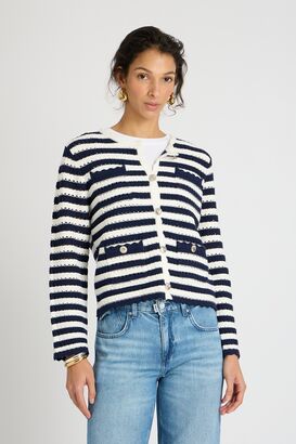 Cardigan mit Viskose 
