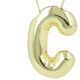 Halskette Bold, Buchstabe C