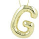 Halskette Bold, Buchstabe G