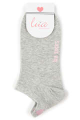 Sneakersocken mit Herz Applikation