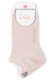 Sneakersocken mit Herz Applikation