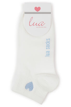 Socken mit Herz Applikation