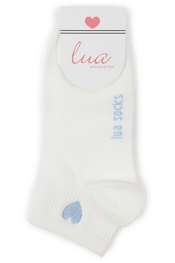 Socken mit Herz Applikation