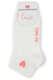 Socken mit Herz Stickerei
