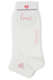 Socken mit Herz Stickerei