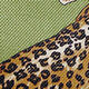 Kosmetiktasche Large Olive Leopard