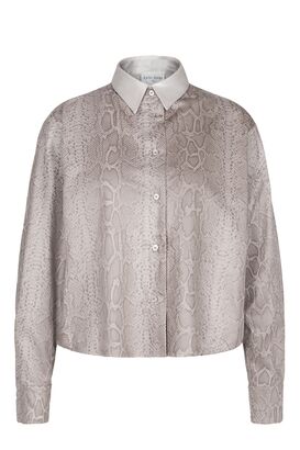 Snake Print Bluse