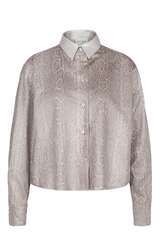Snake Print Bluse
