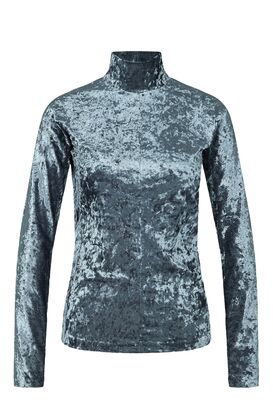 Turtleneck aus Pannesamt